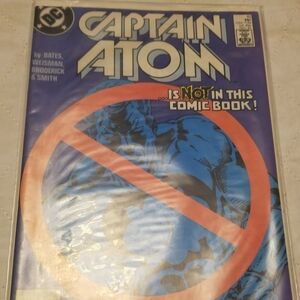 DC comics captain atom is not in this comic book